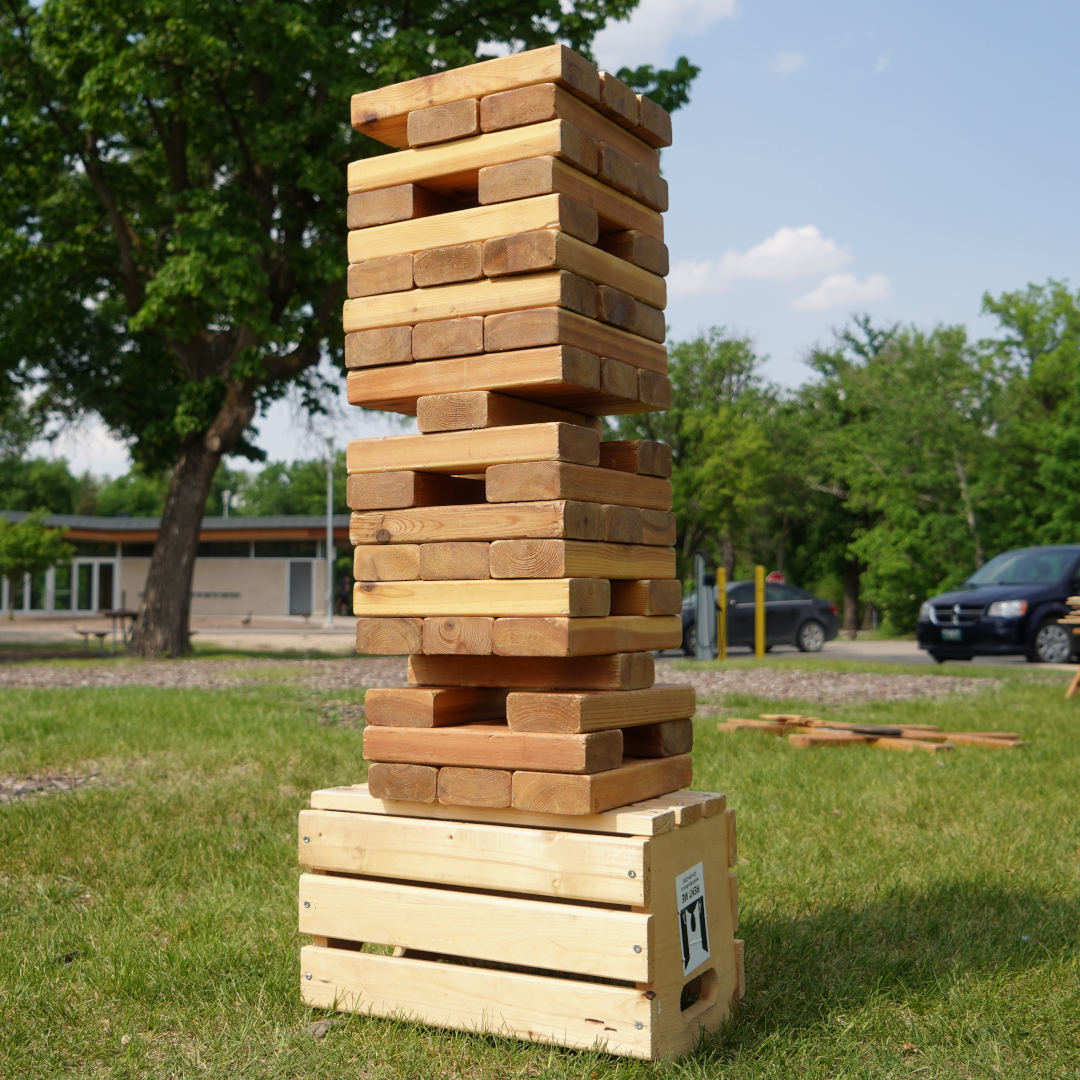 Giant Wooden Game Rentals | Pulford Community Living Services